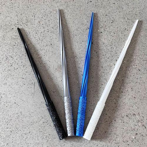 跨境轻型3d打印伸缩刀剑抖音玩具解压可收缩摆摊神器工艺品祥云